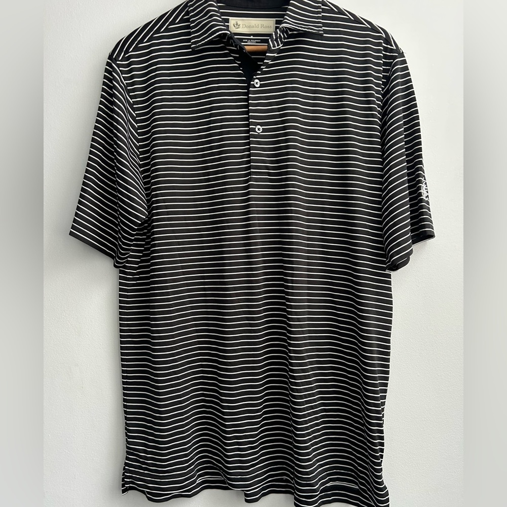 DONALD ROSS men’s medium dry fit golf polo
